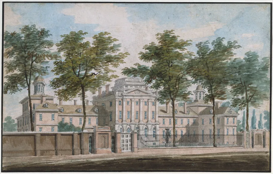 The Pennsylvania Hospital, Philadelphia by Pavel Petrovich Svinin