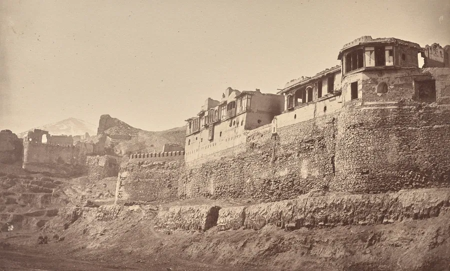 South Wall, Bala Hissar & Residency by John Burke