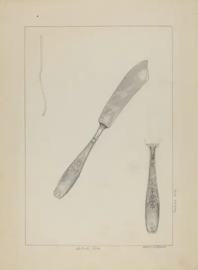 Silver Knife (Rogers Silverware)