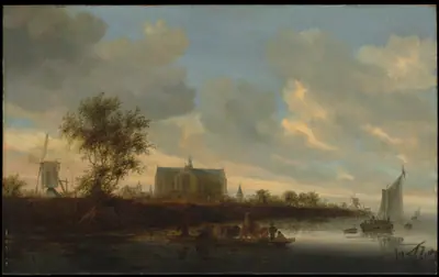 View of the Town of Alkmaar