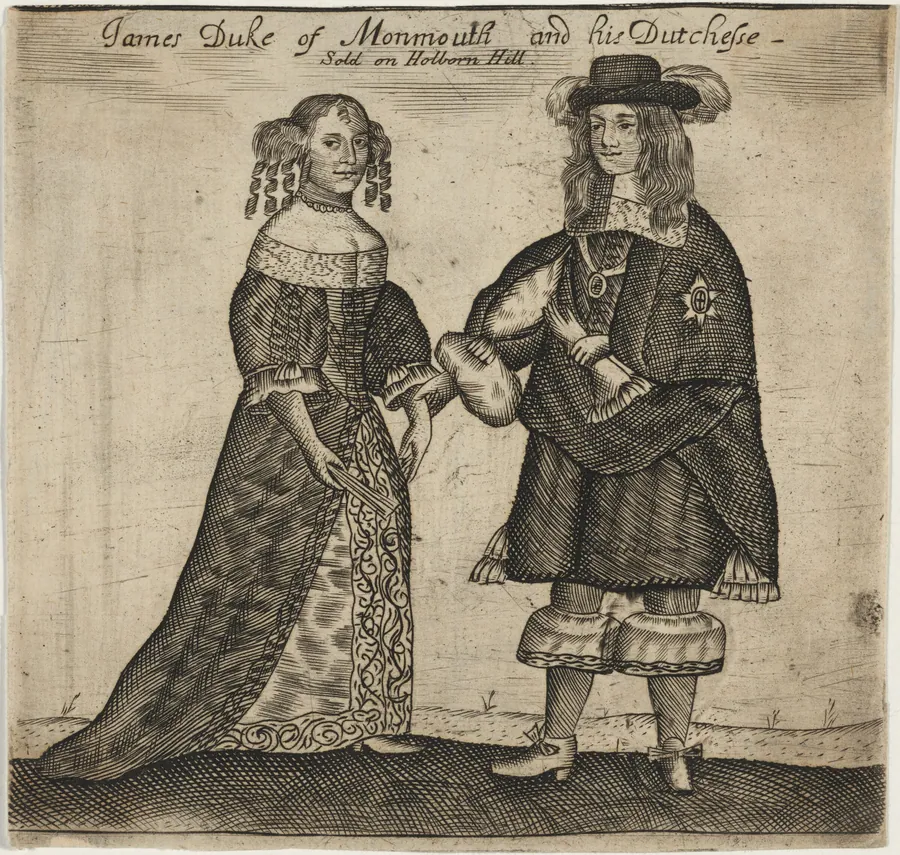 James Scott, Duke of Monmouth and His Duchess by Unknown 19th Century
