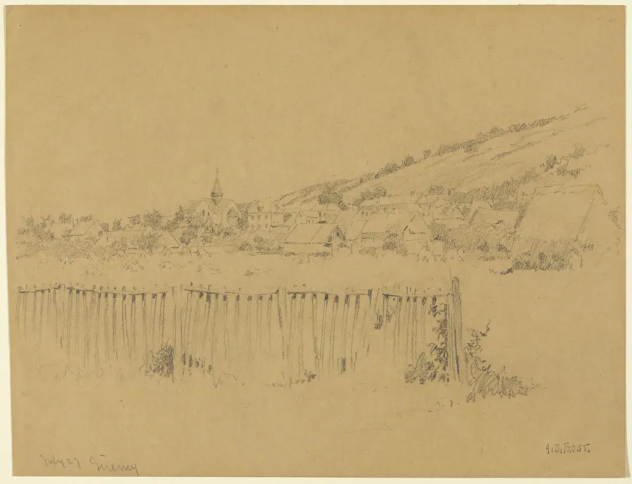 View of Giverny by Arthur B. Frost