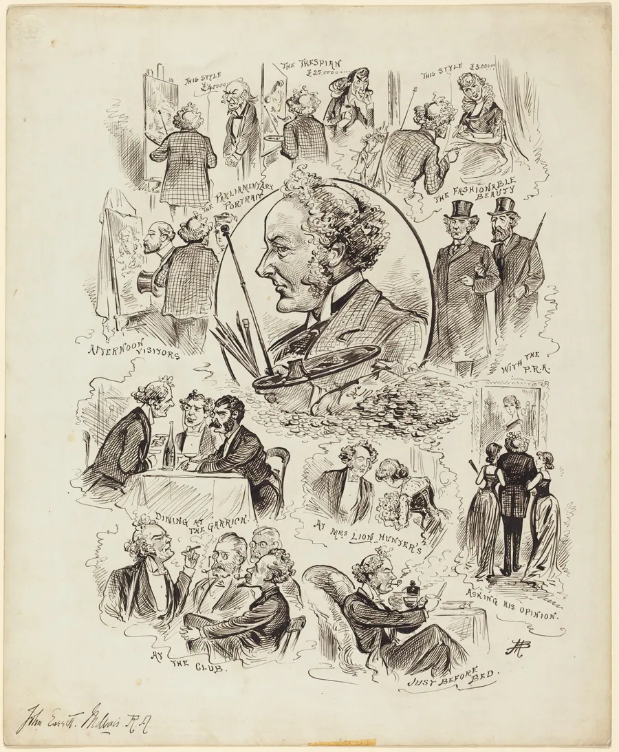 Days with Celebrities: Mr. Millais, R.A. by Alfred Bryan