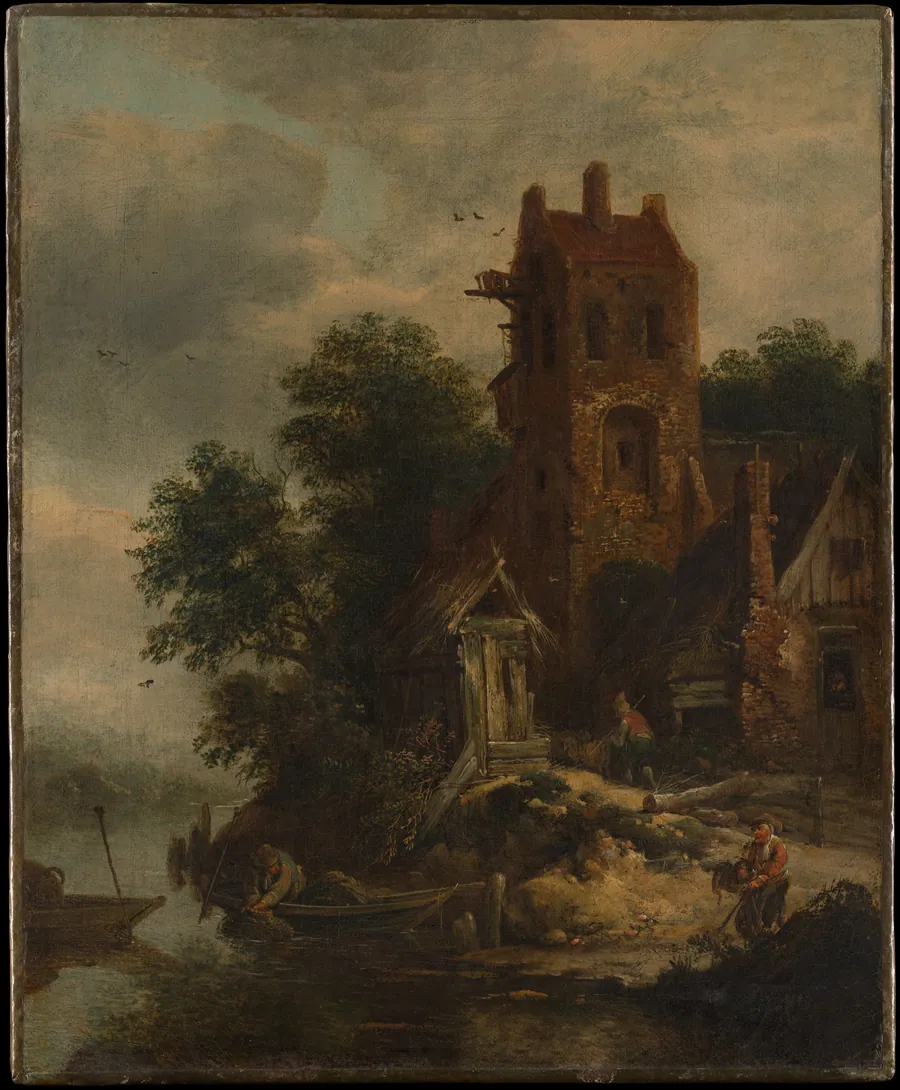 The Pigeon House by Roelof van Vries