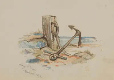 Untitled (Mooring and Anchor)