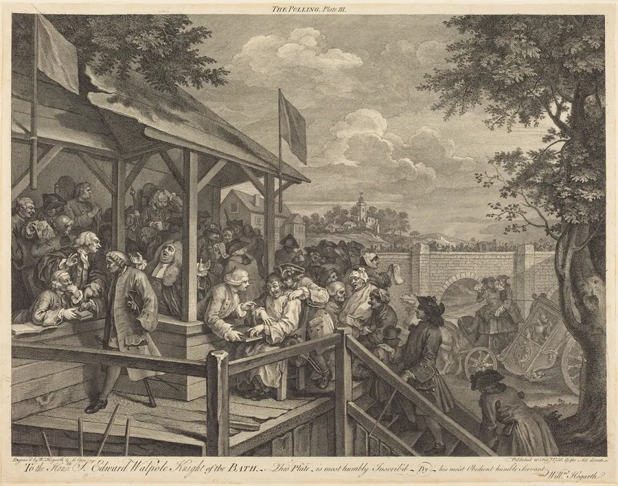 The Polling by Francois Morellon de La Cave