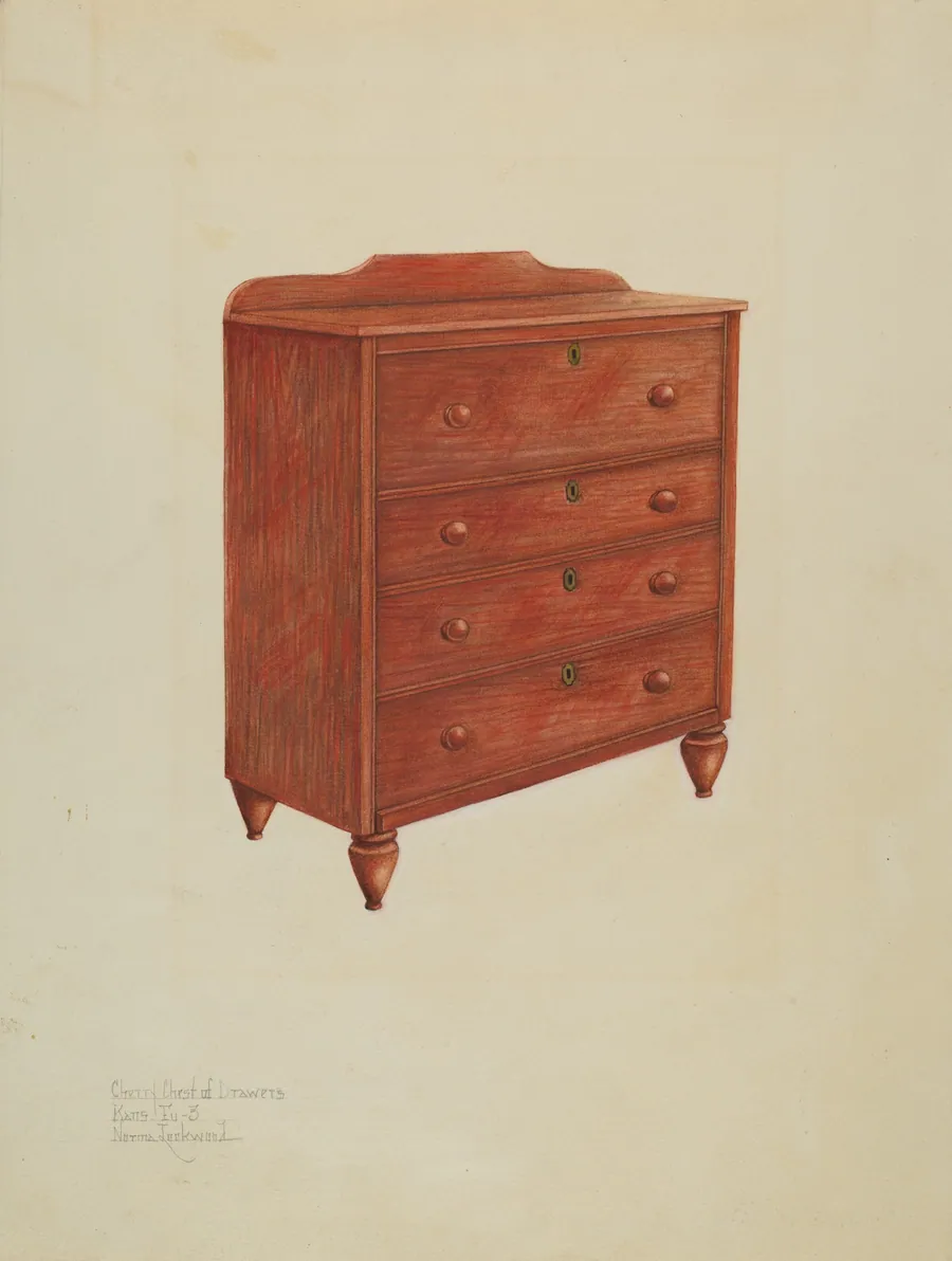 Chest of Drawers by Norma Lockwood