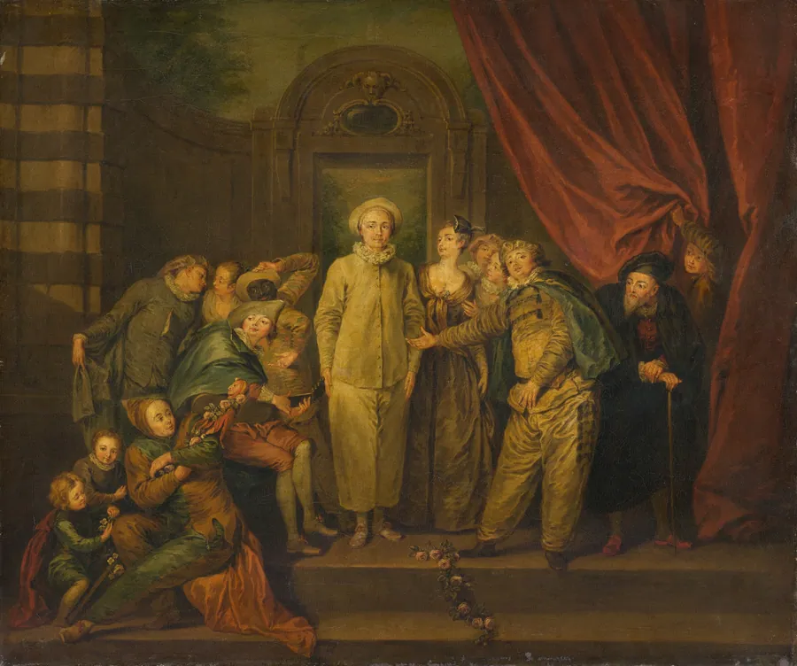 The Italian Comedians (copy) by Anonymous Artist