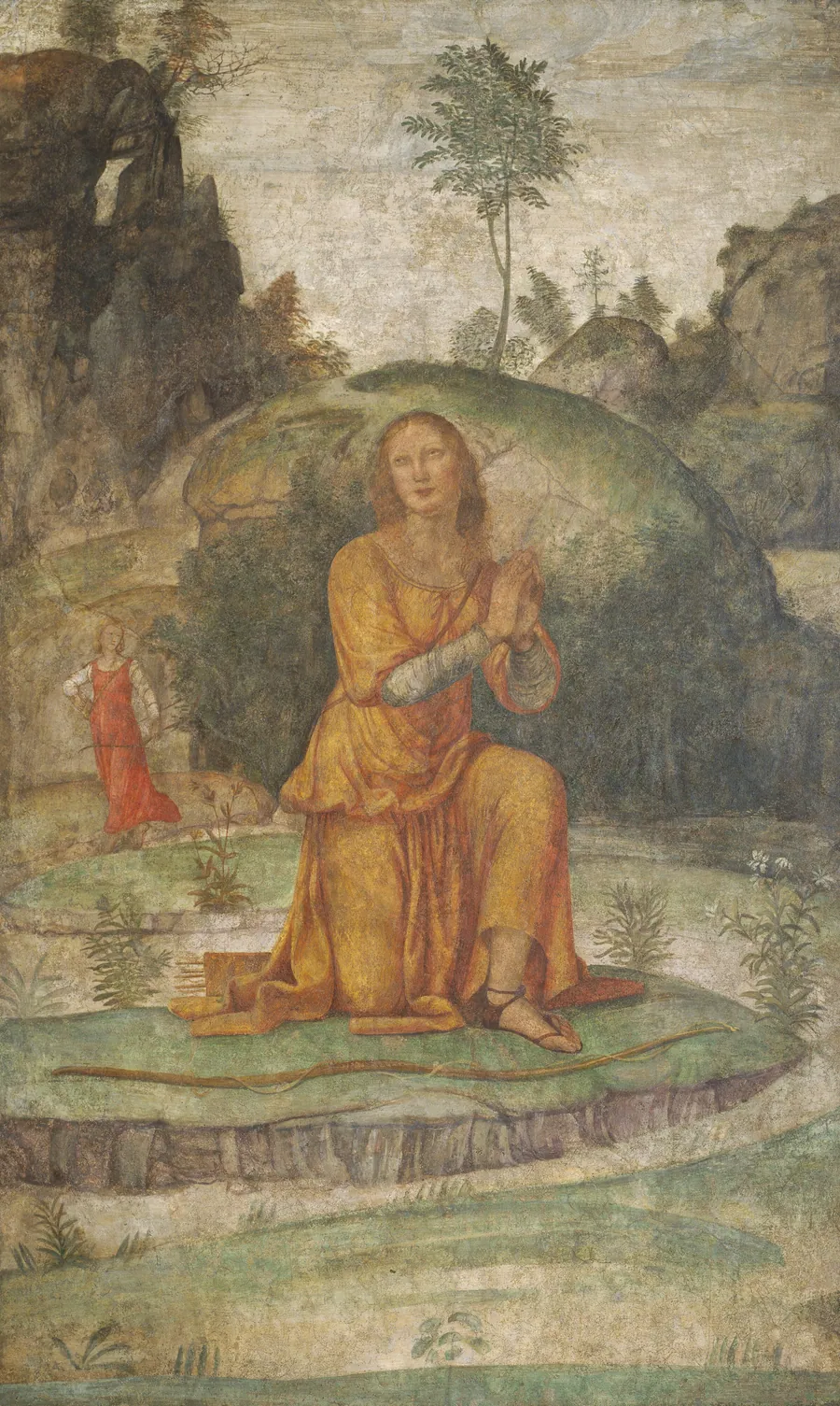 Procris' Prayer to Diana by Bernardino Luini