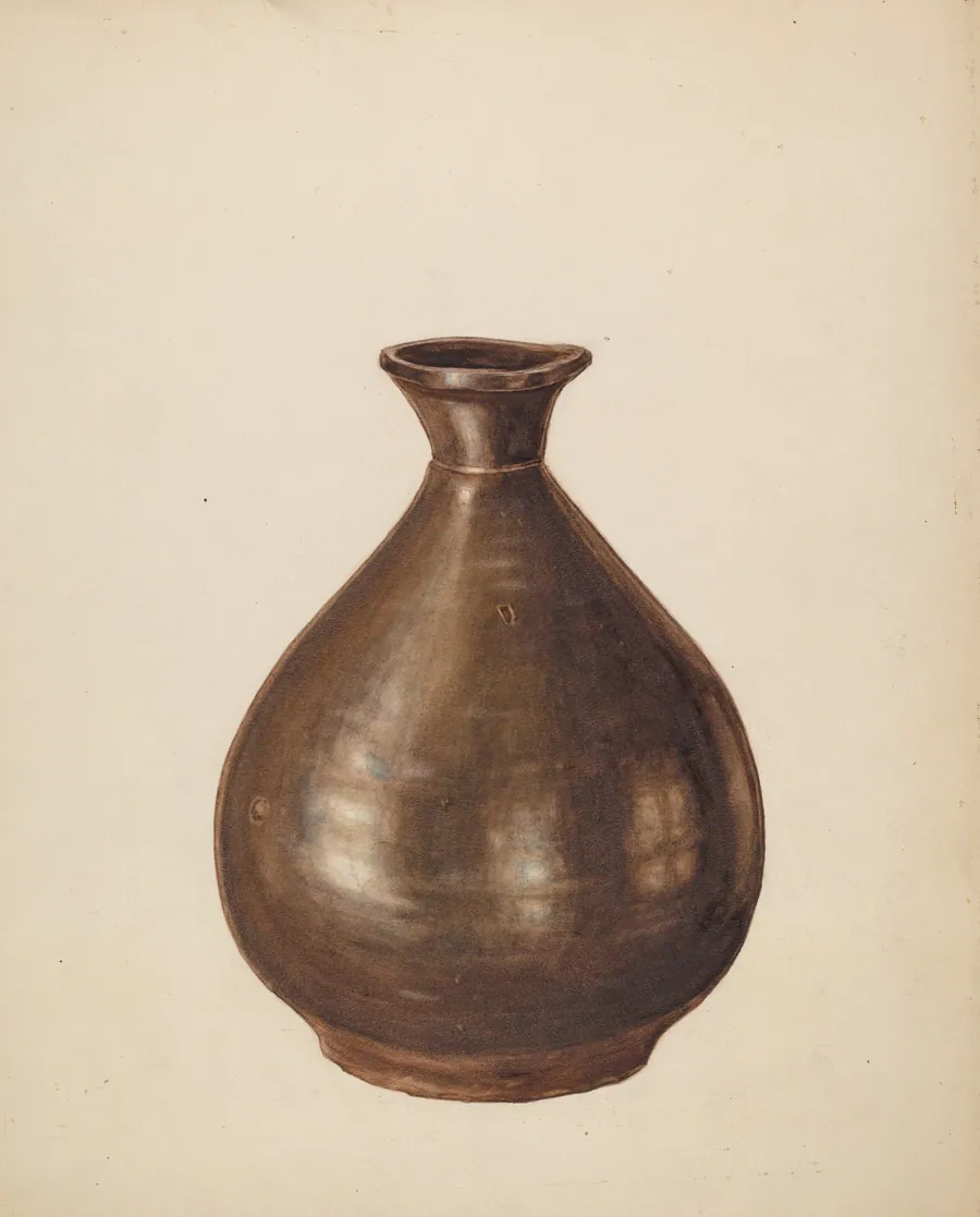 Pottery Jug by Al Curry