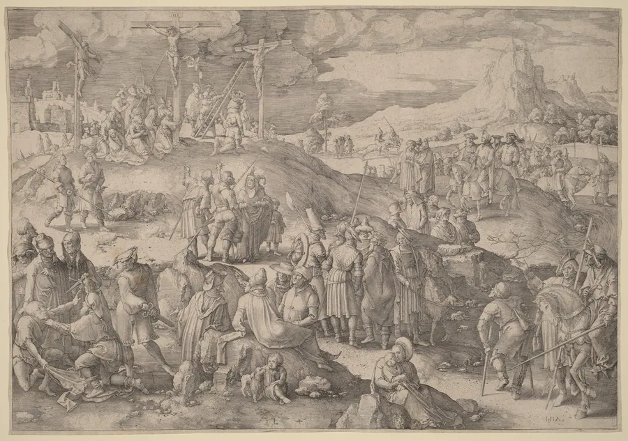 Golgotha by Lucas van Leyden