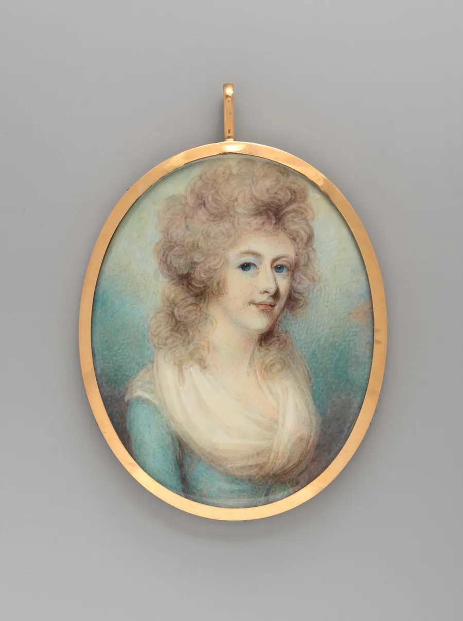 Portrait of a Woman, Said to Be Lady Sophia Boyle by Anne Foldsone Mee