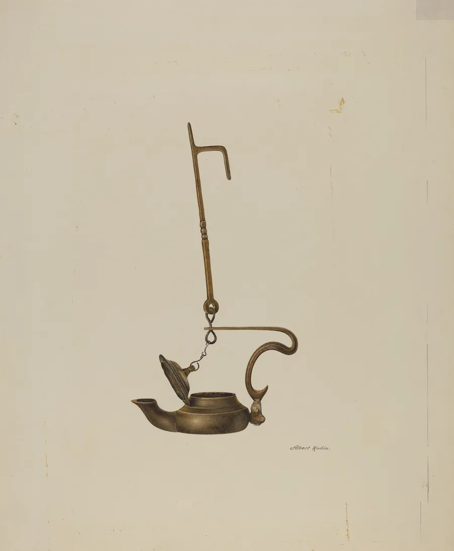 Betty Lamp by Albert Rudin