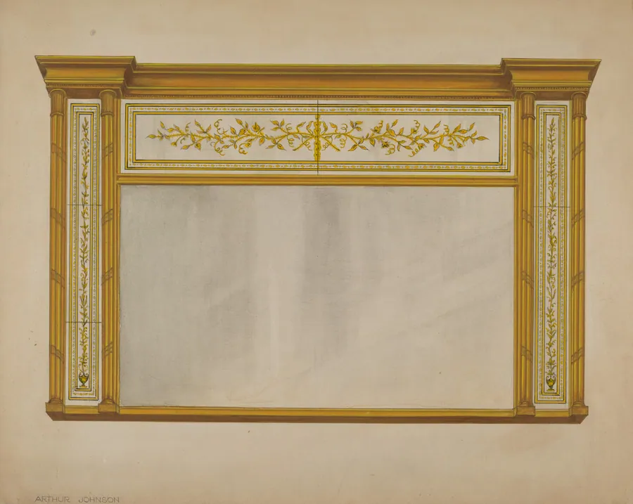 Mantel Looking Glass by Arthur Johnson
