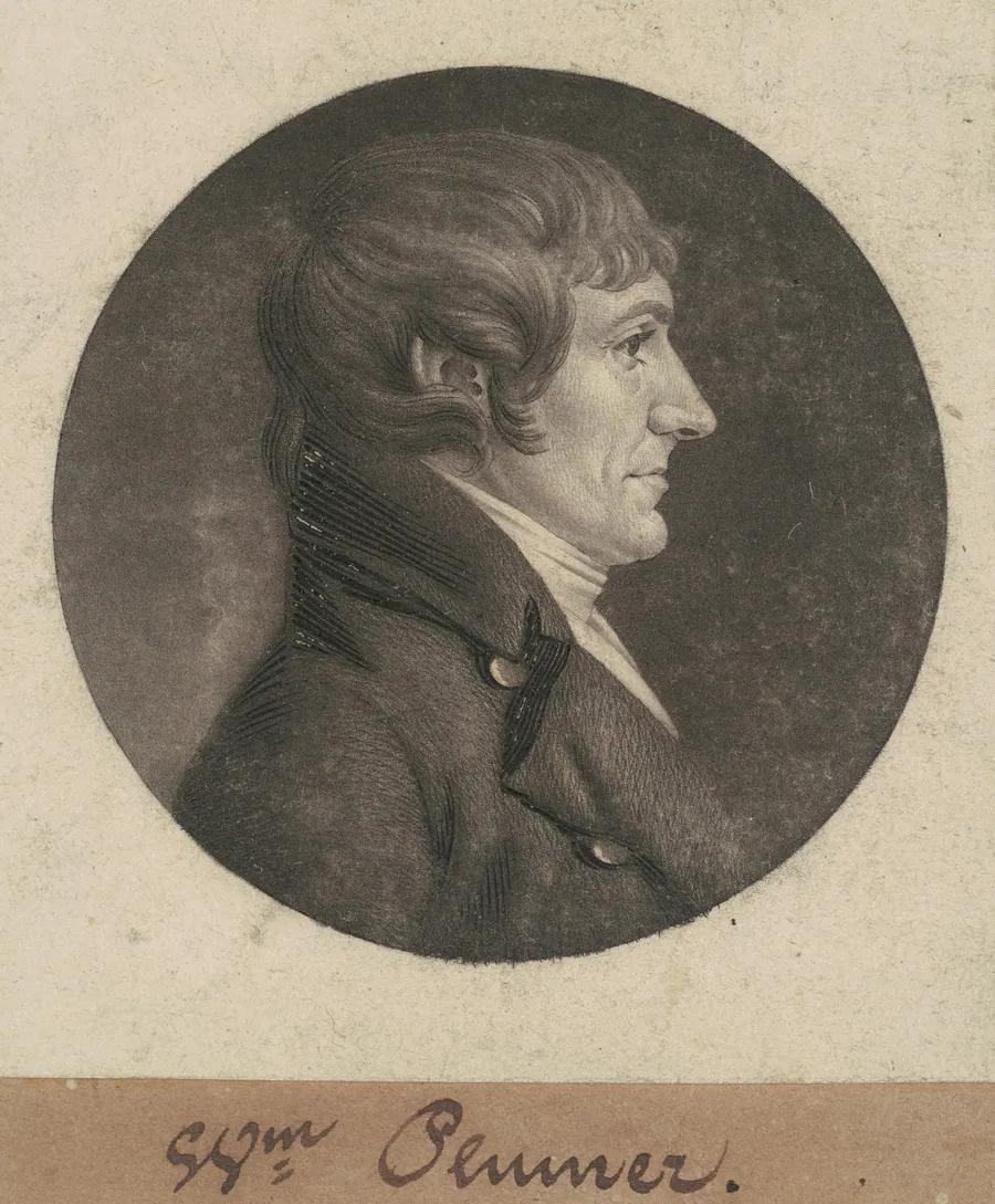 William Plumer by Charles B. J. Févret de Saint-Mémin