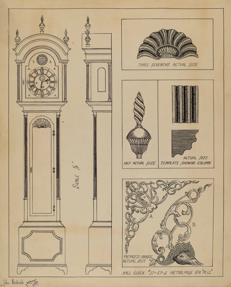 Clock Case by John Dieterich