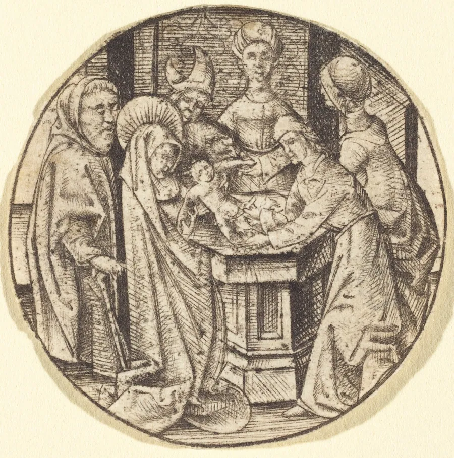 The Circumcision by Israhel van Meckenem
