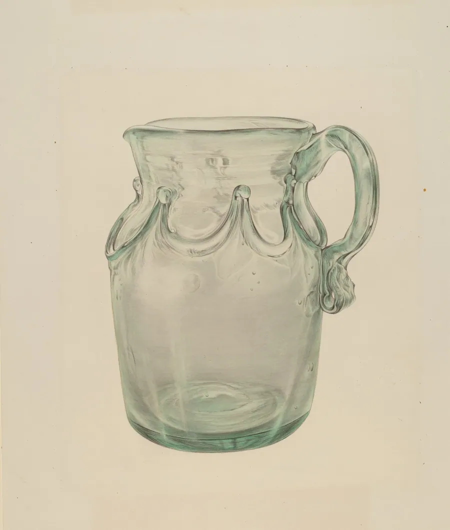 Glass Pitcher by Elisabeth Fulda