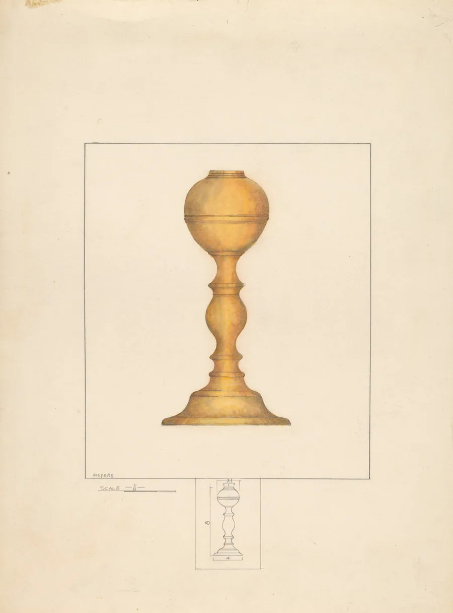 Candlestick by Henry Meyers