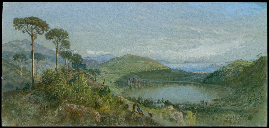 Lago Avernus by William Trost Richards