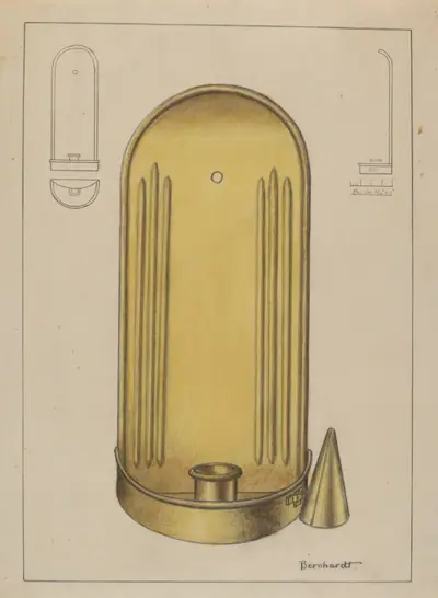 Brass Candle Holder