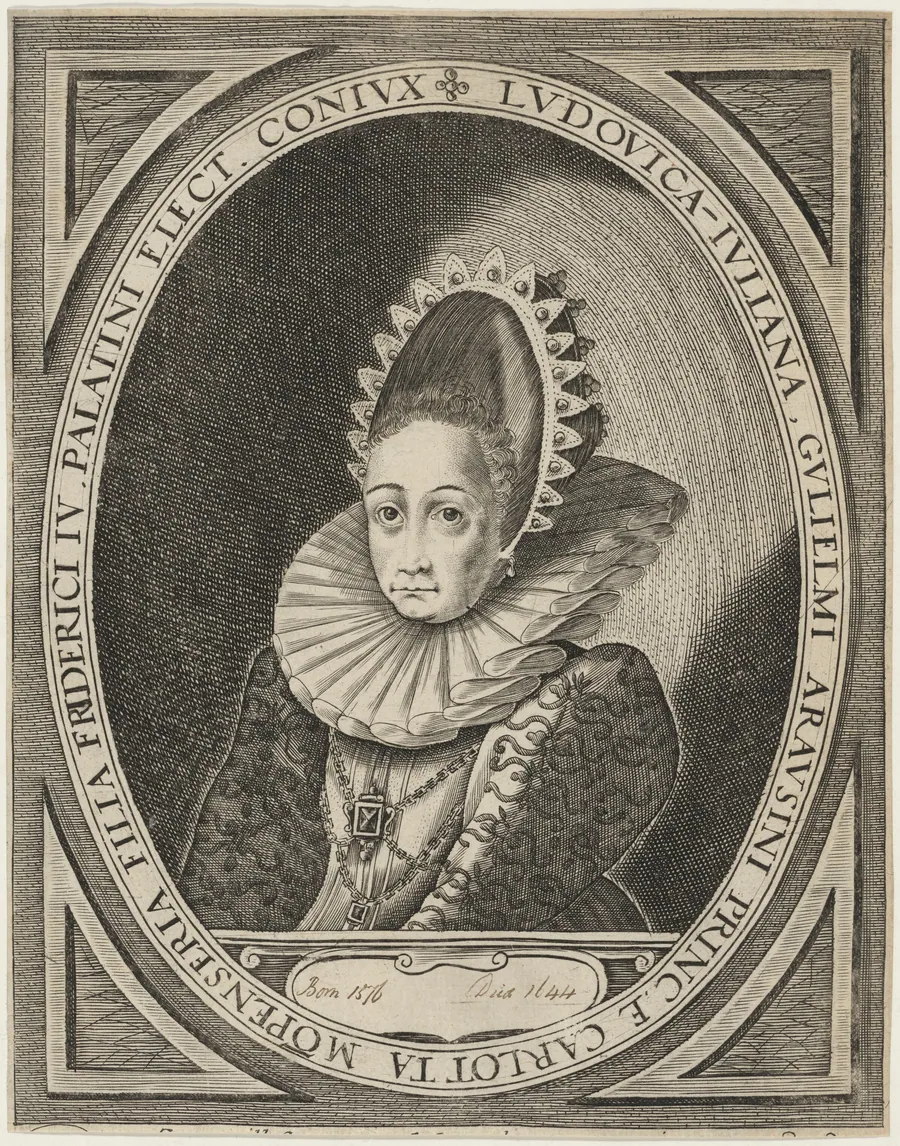 Louise Juliana, Wife of Frederick IV by Unknown 19th Century