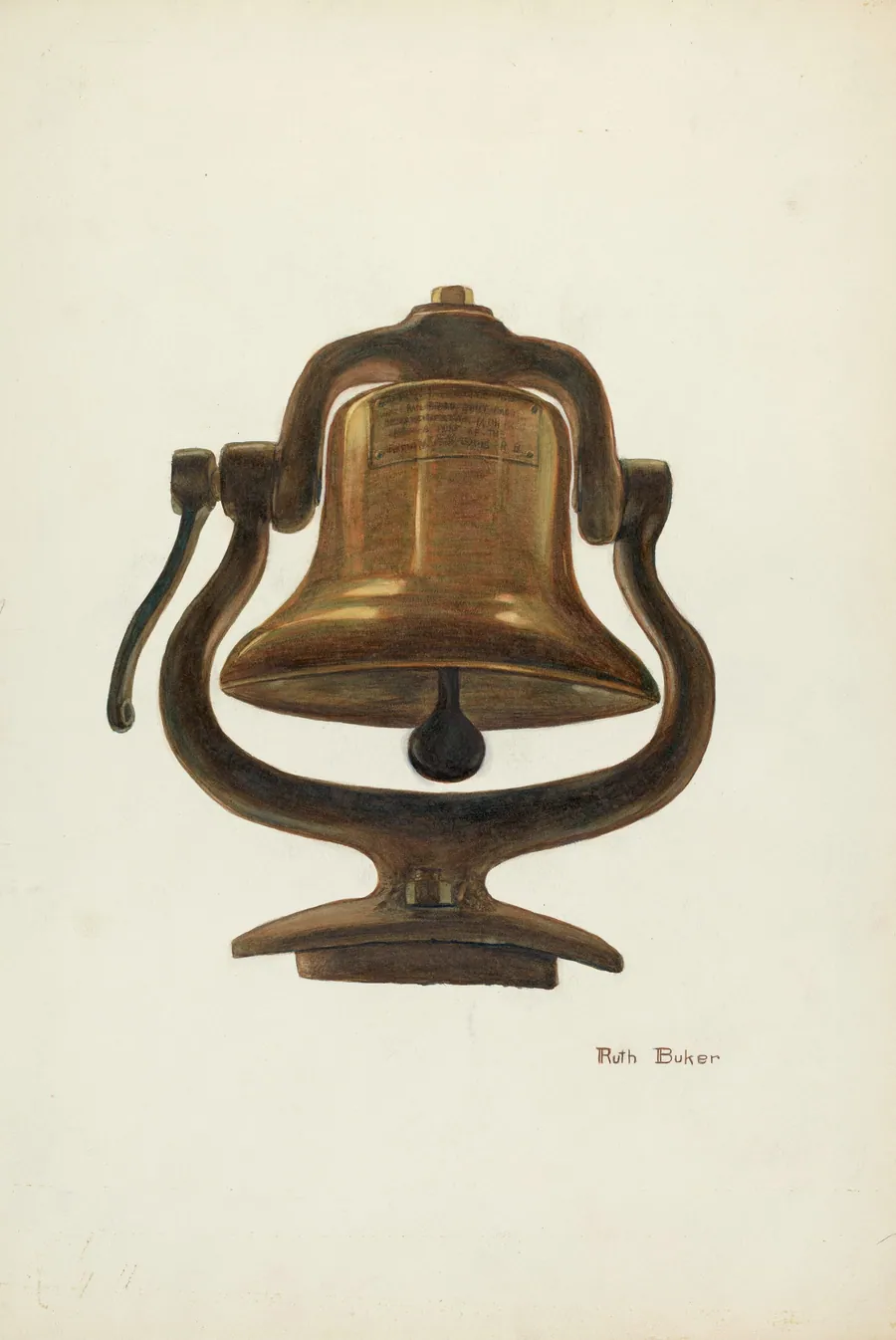Locomotive Bell by Ruth Buker