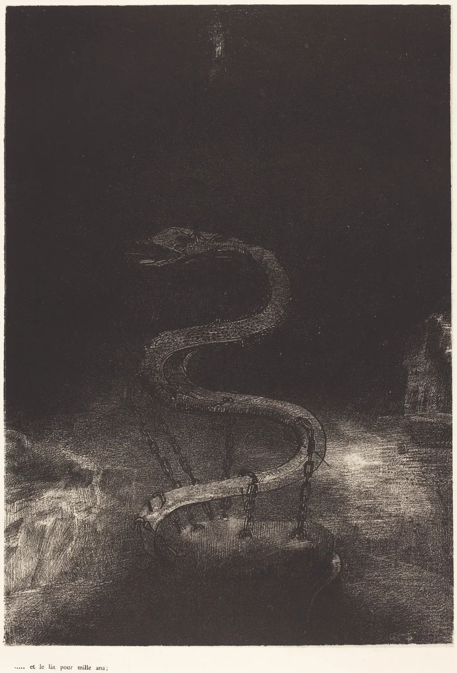 Et le lia pour mille ans (And bound him a thousand years) by Ambroise Vollard