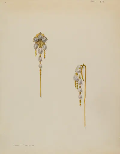 Cap or Bonnet Pin