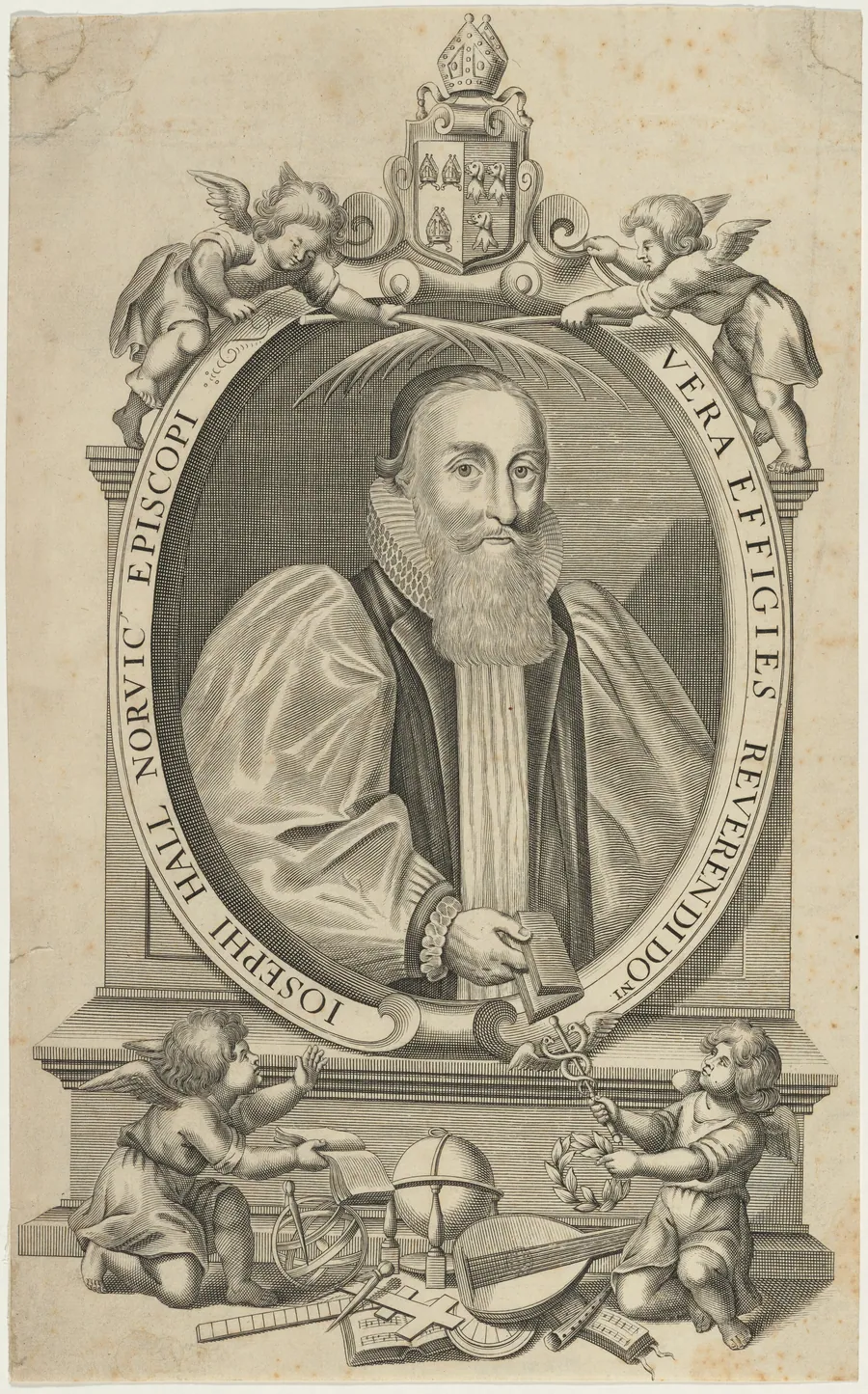 Rev. Joseph Hall, Bishop of Norwich by Unknown 19th Century