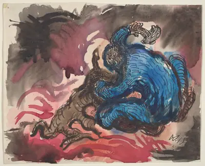 Hölzfaller (recto)