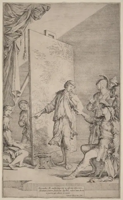 Alexander in the Studio of Apelles