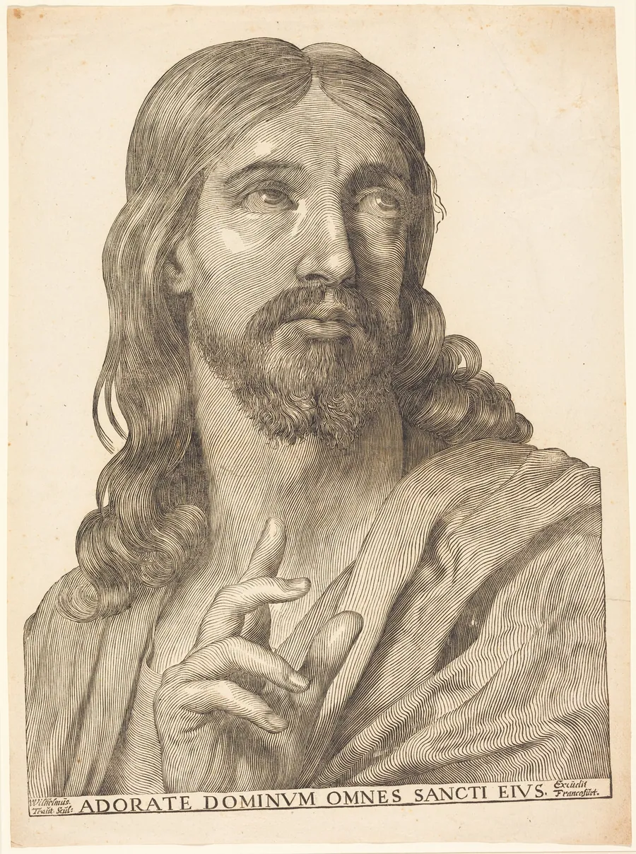 Christ in Half-Length by Wilhelm Traut
