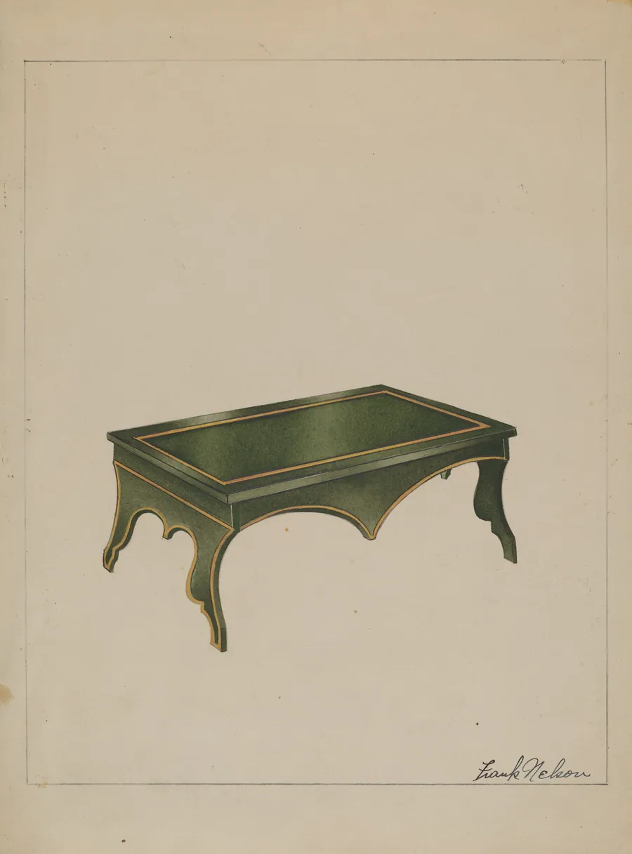 Footstool by Frank Nelson