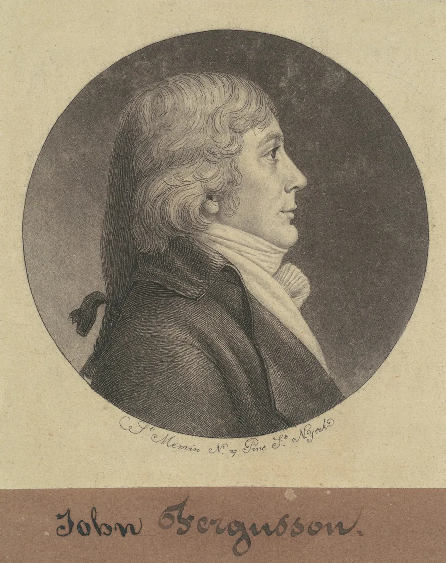 John Ferguson by Charles B. J. Févret de Saint-Mémin