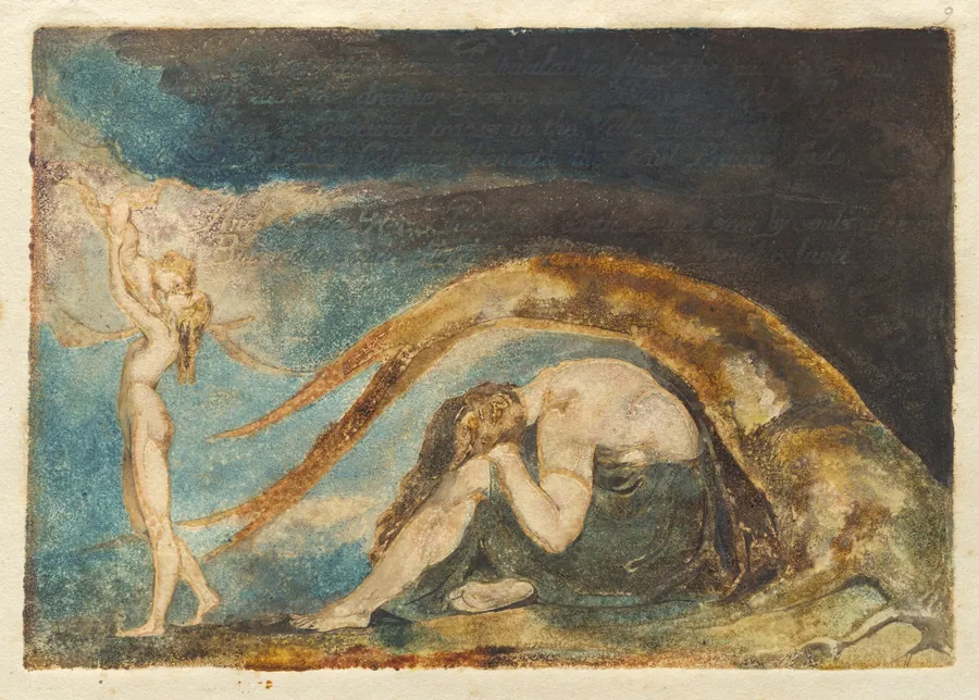 Dream of Thiralatha [from "America," cancelled plate d] by William Blake