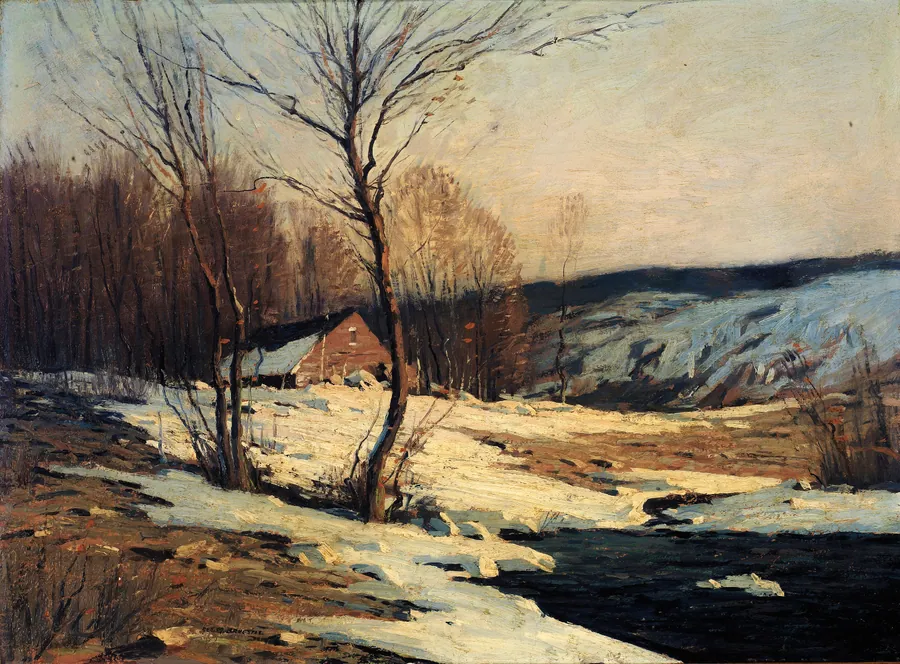 Late Afternoon by George M. Bruestle, born New York City 1871-died CT 1939
