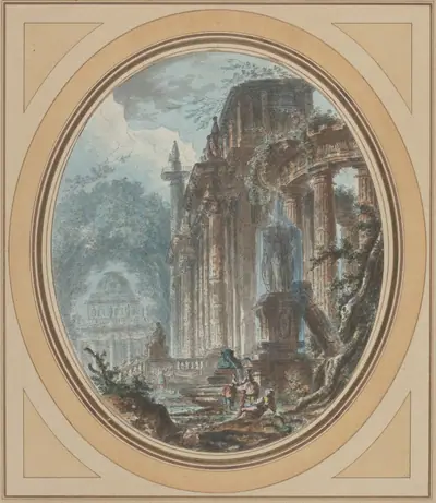 Garden Capriccio with Antique Ruins