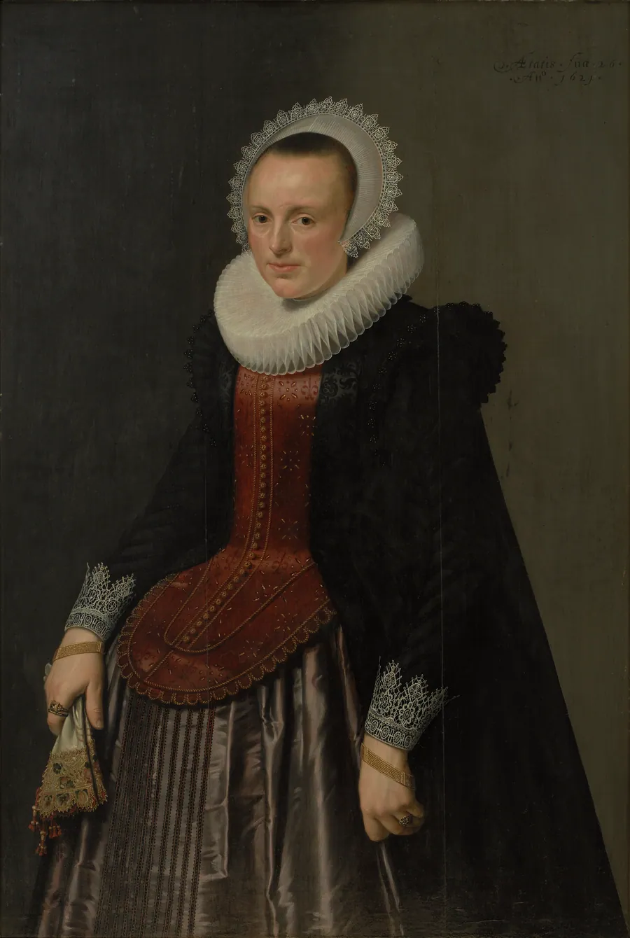 Dameportræt by Nicolaes Eliasz. Pickenoy