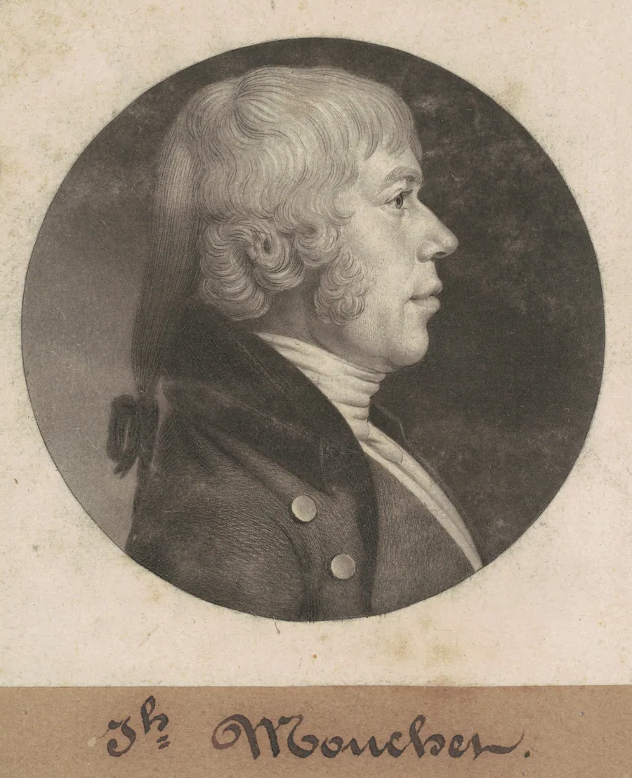 Joseph Mouchet by Charles B. J. Févret de Saint-Mémin