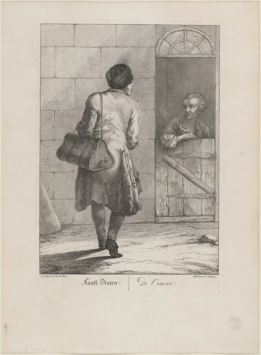 Kauft Tinter (Ink Seller) by Carl Schütz