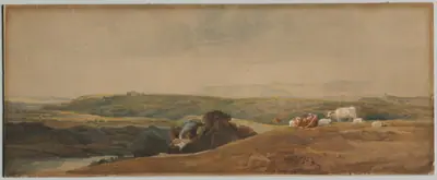 Mountains and Cattle
