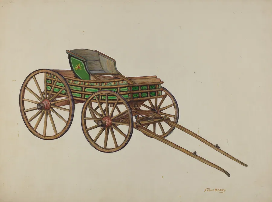 Pennsylvania Buckboard by Frank Gray
