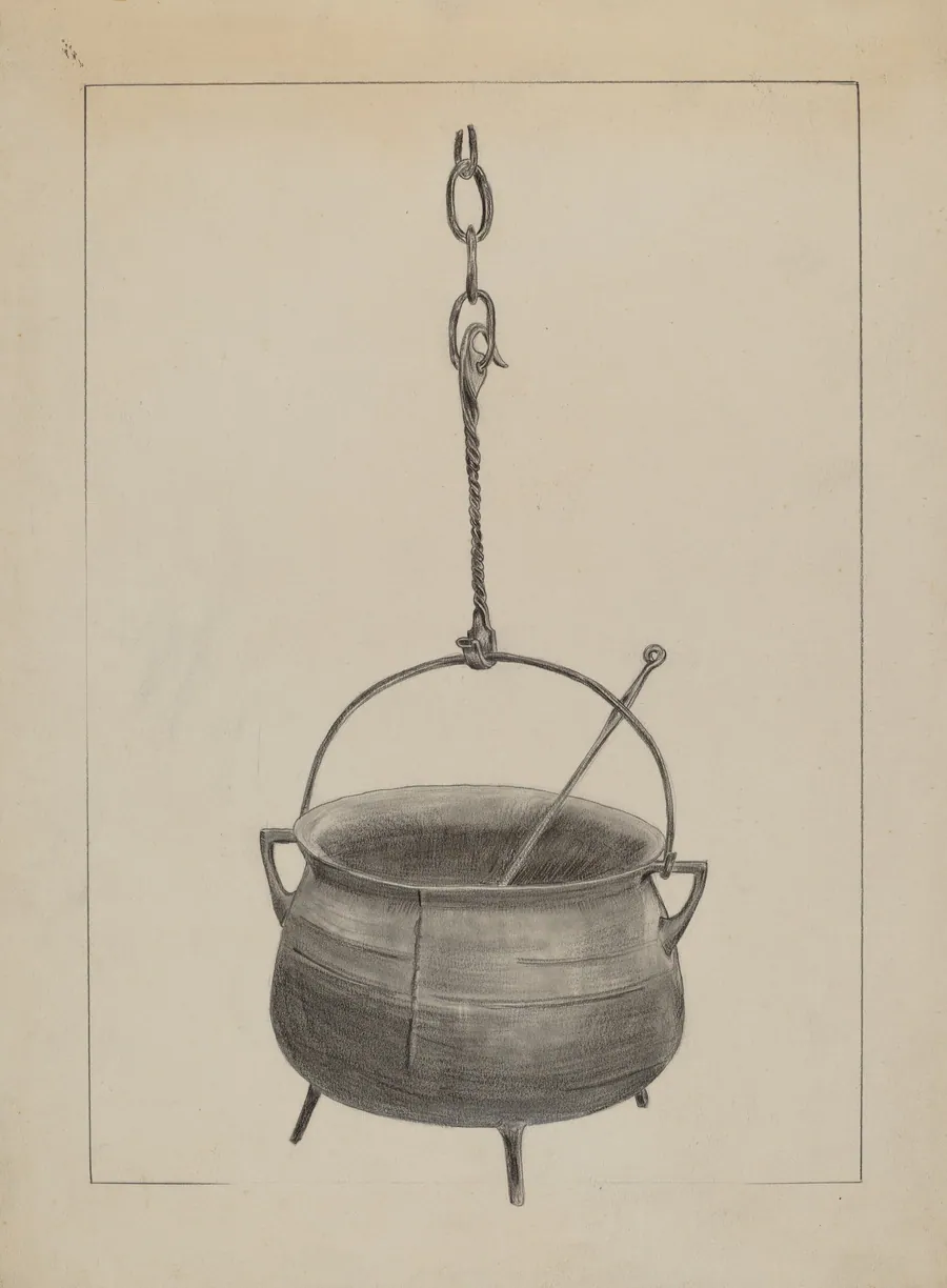 Kettle with Spoon by Benjamin Resnick