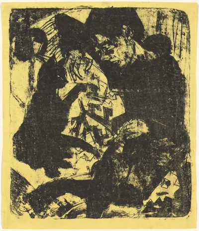 Boy with Cat (Knabe mit Katze)
