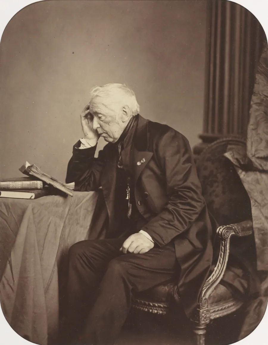 Unknown Male Sitter by Antoine-Samuel Adam-Salomon