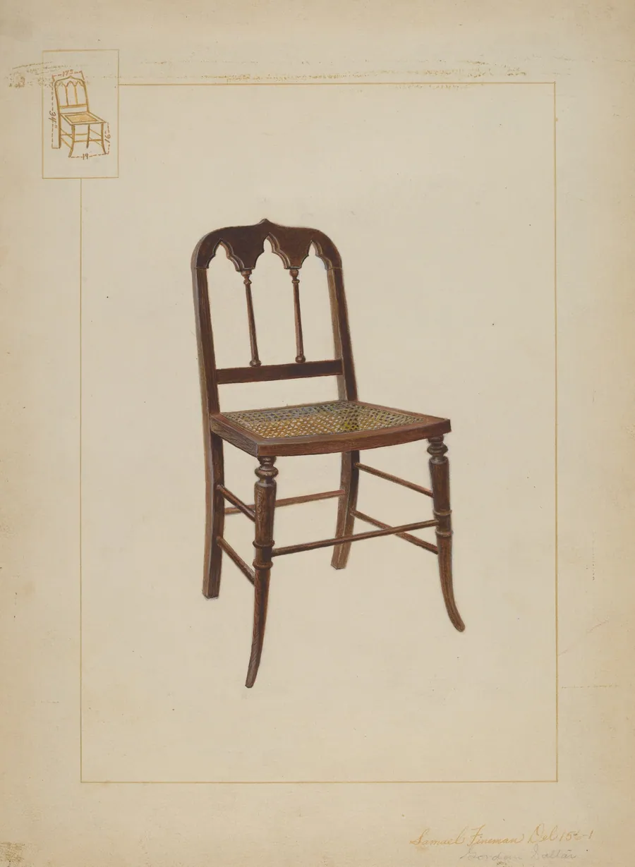 Cathedral Chair by Gordon Saltar