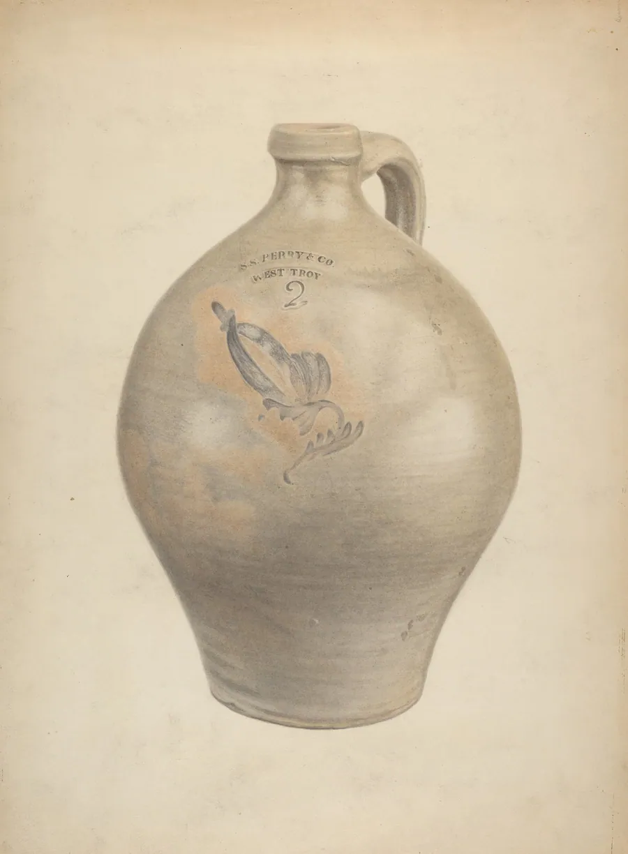 Earthenware Jug by L. Valdemar Fischer