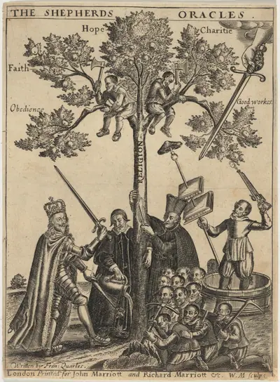 Title Page to Francis Quarles, Shepherds Oracles
