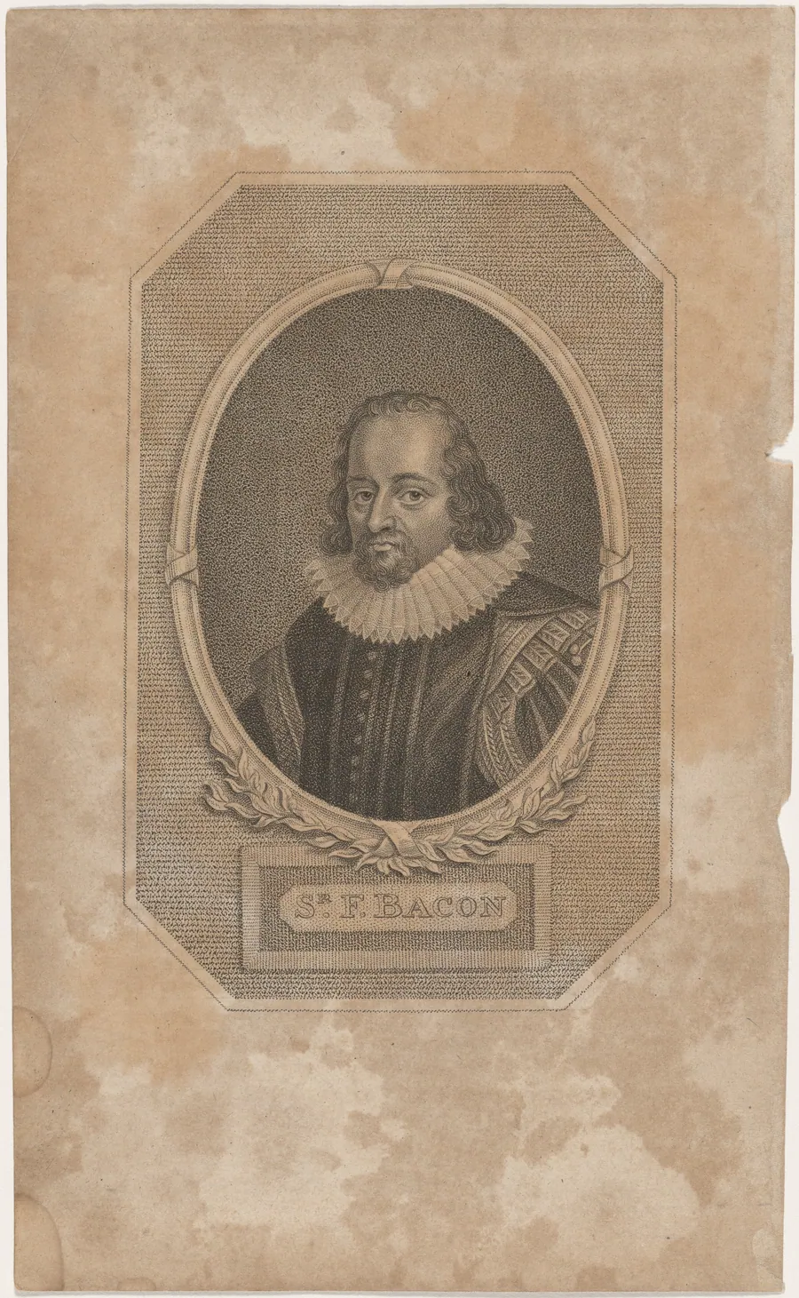 Sir Francis Bacon, Lord Verulam by Unknown 19th Century